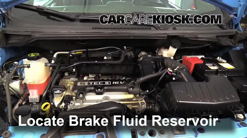 2014 Chevrolet Spark LT 1.2L 4 Cyl. Brake Fluid